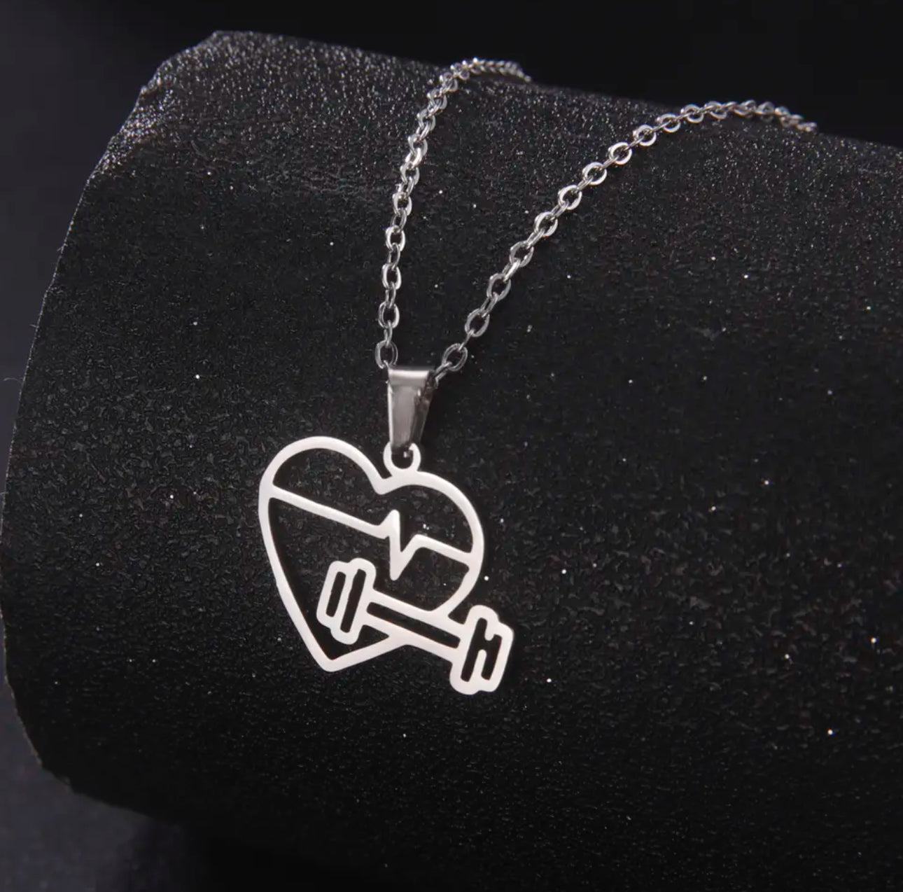 Fitness Heart necklace