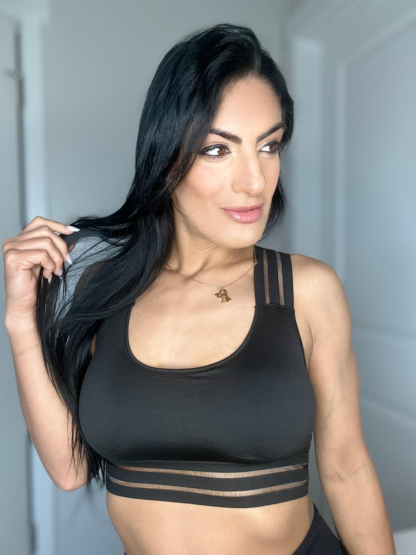Wide waist top