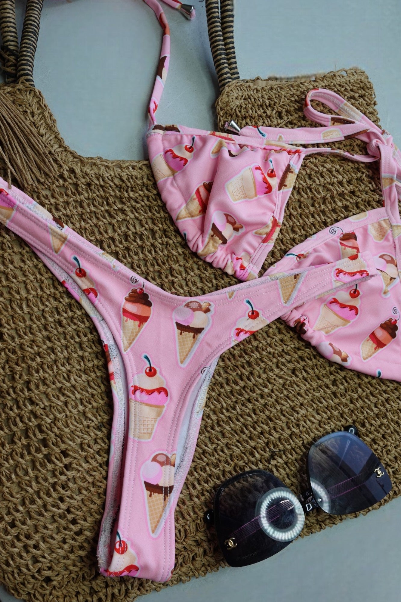 Bikini Pink Ice Cream