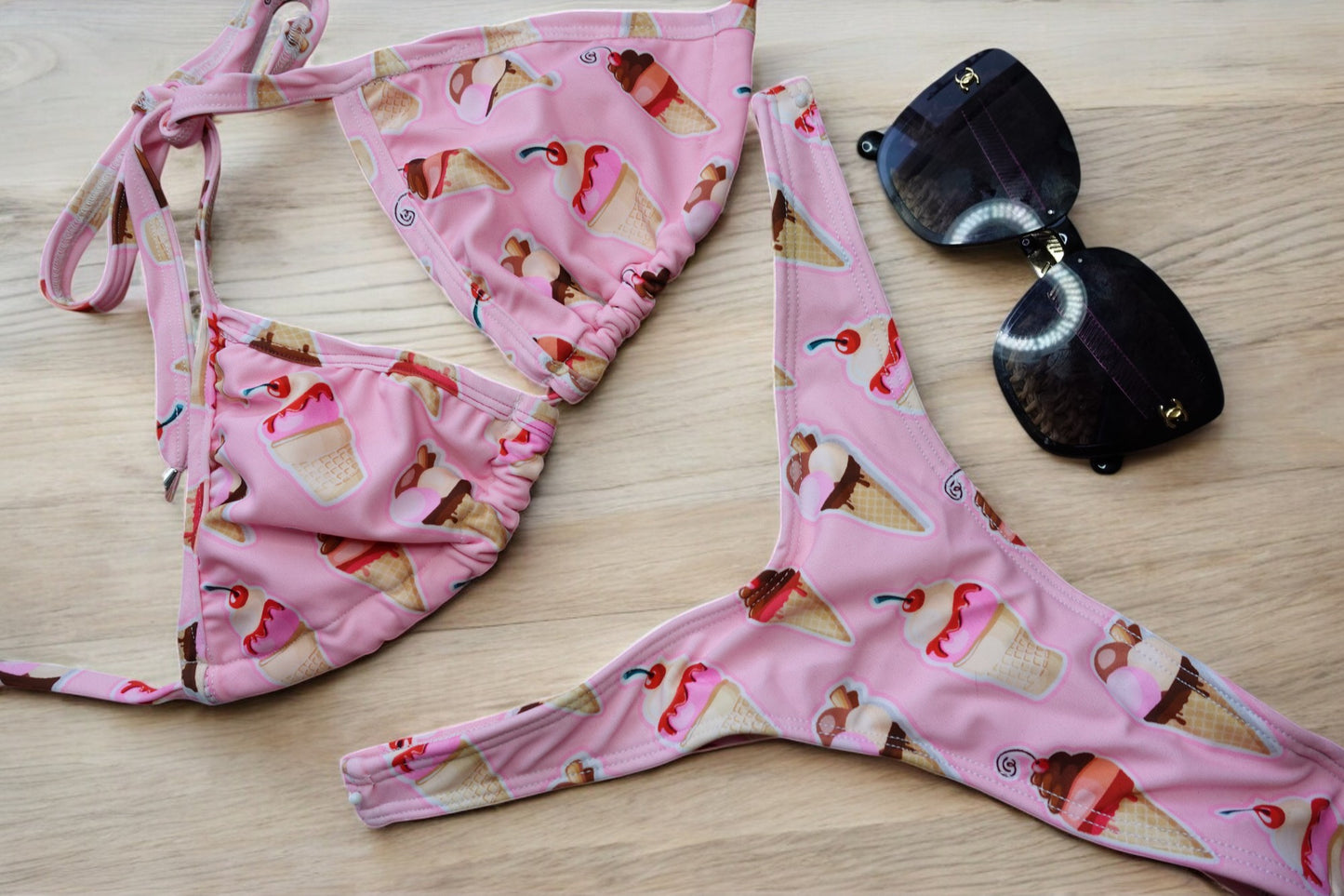 Bikini Pink Ice Cream