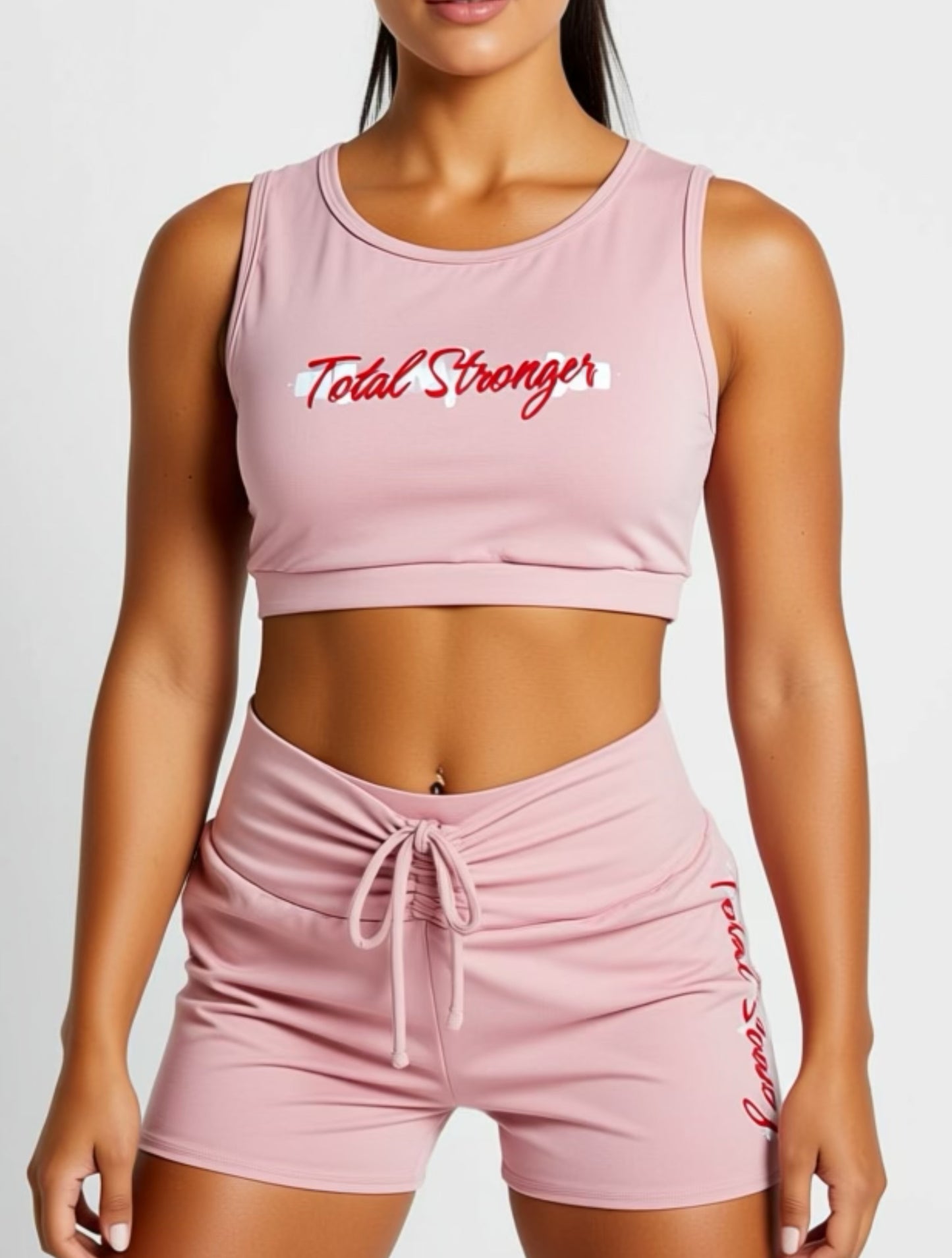 Baby Pink Cropped