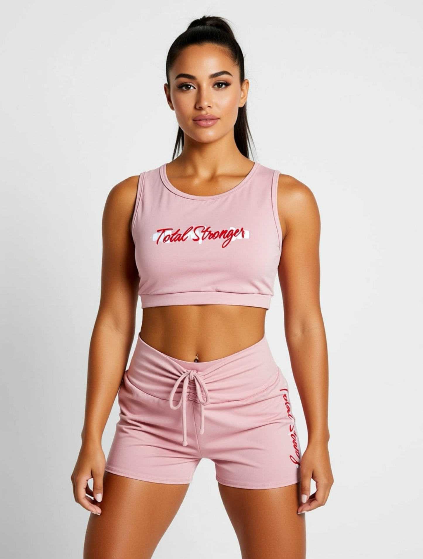 Baby Pink Cropped