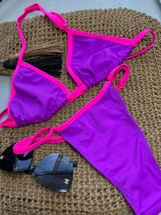 Bikini Purple Pink - Marquinha de Fita